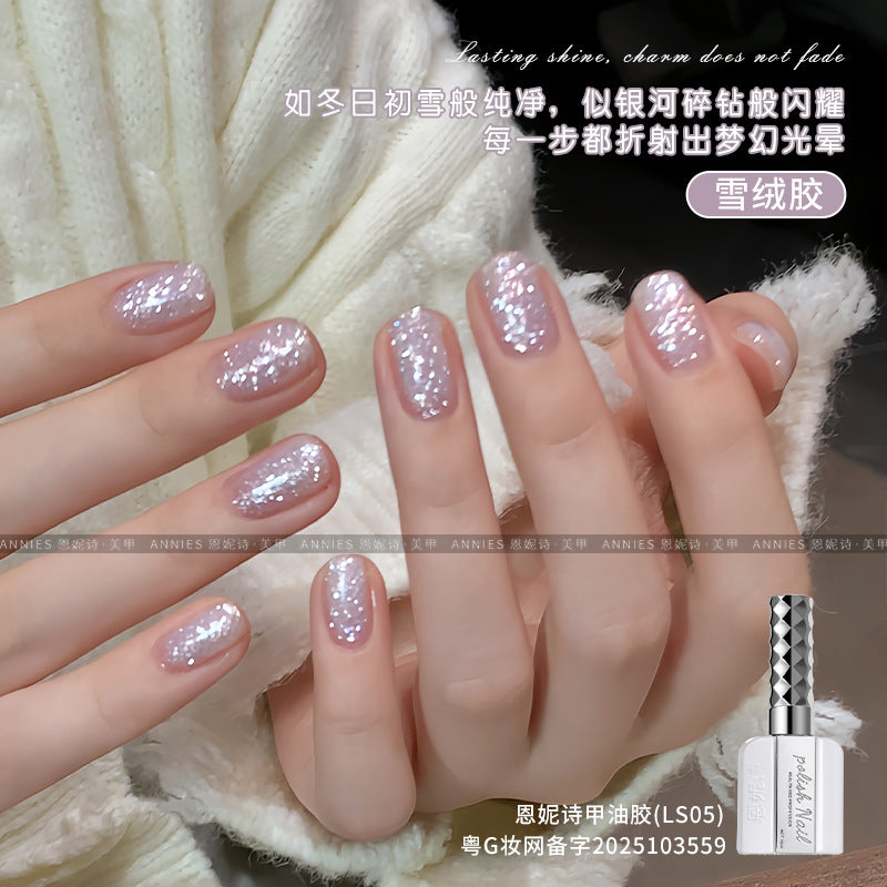 Ennis Sparkling Velvet Gel – Winter Christmas Fine Glitter