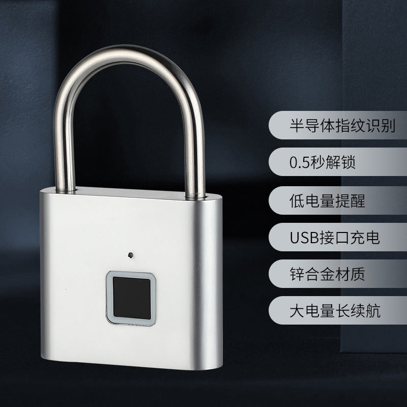 Intelligent Waterproof Fingerprint Padlock for Security