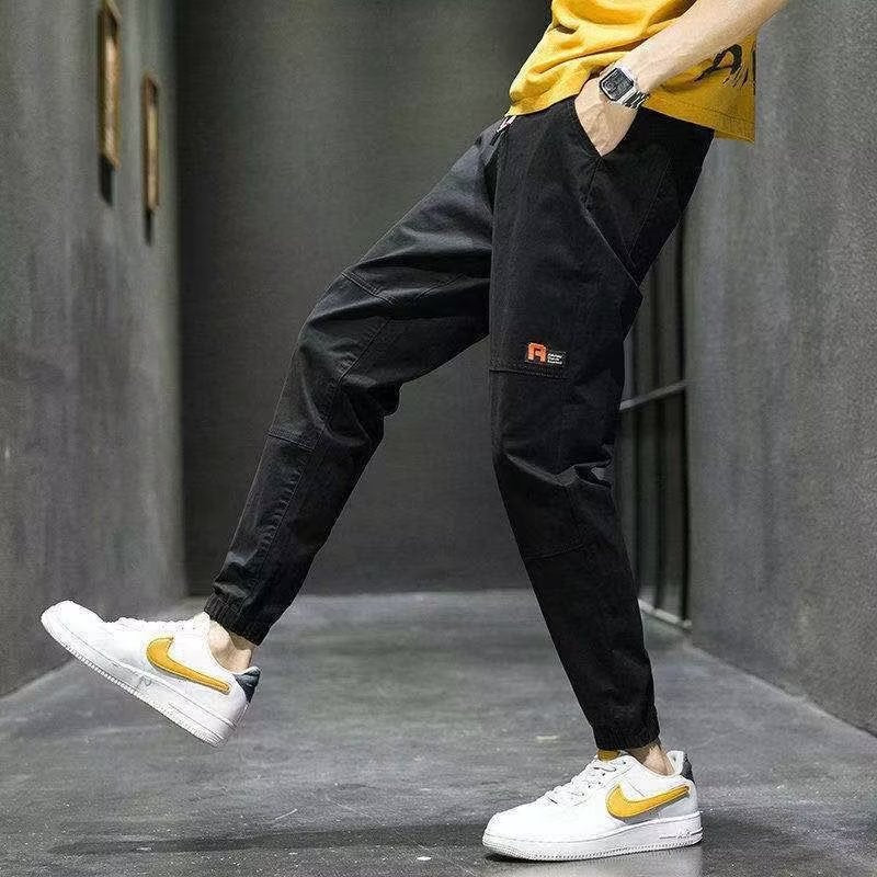 Men's Lightweight Cargo Jogger Pants Breathable Workwear Trousers