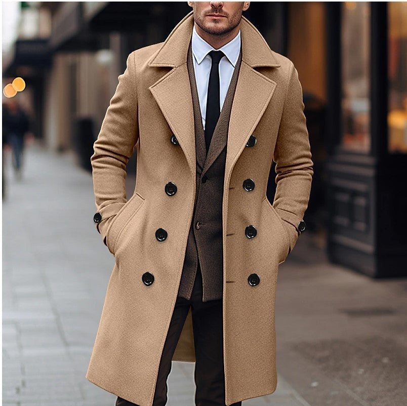 INSTOCK-European & American Woolen Coat & Korean