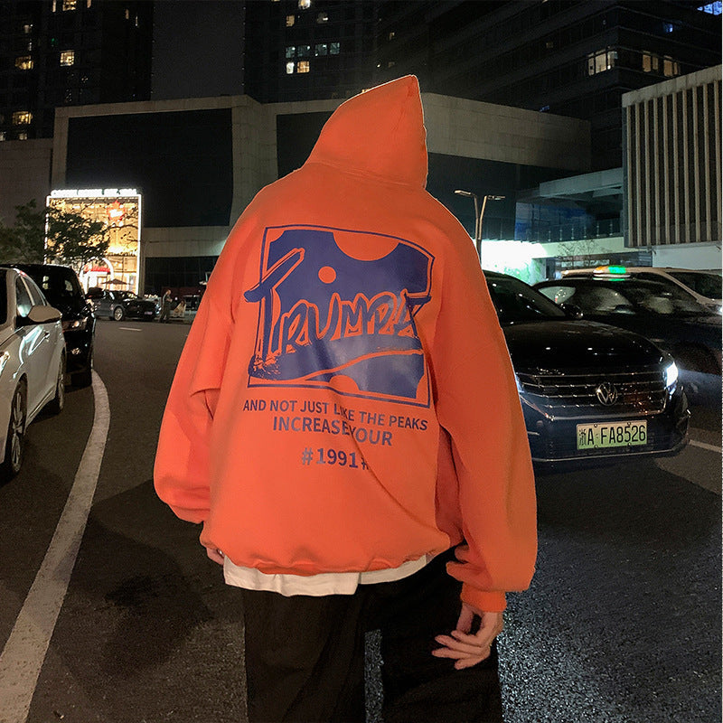 Hooded Sweatshirt Men’s Winter Fleece Jacket