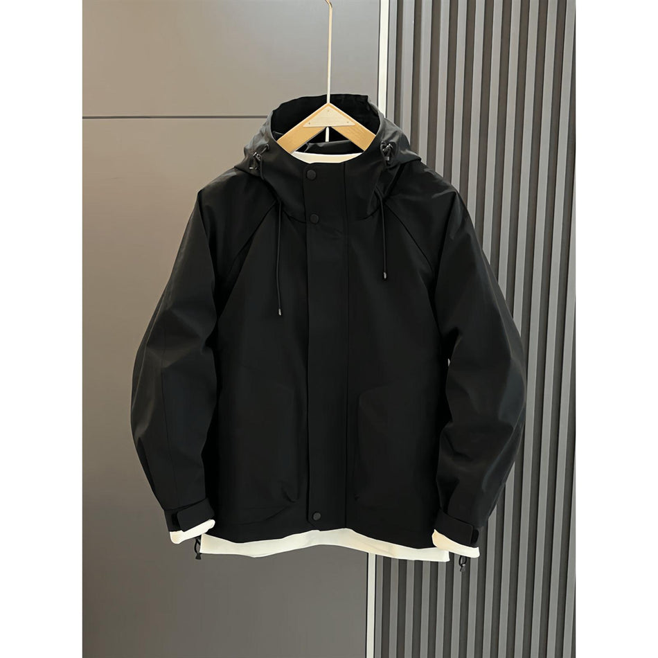 Men’s Spring & Autumn Hooded Casual Sports Jacket