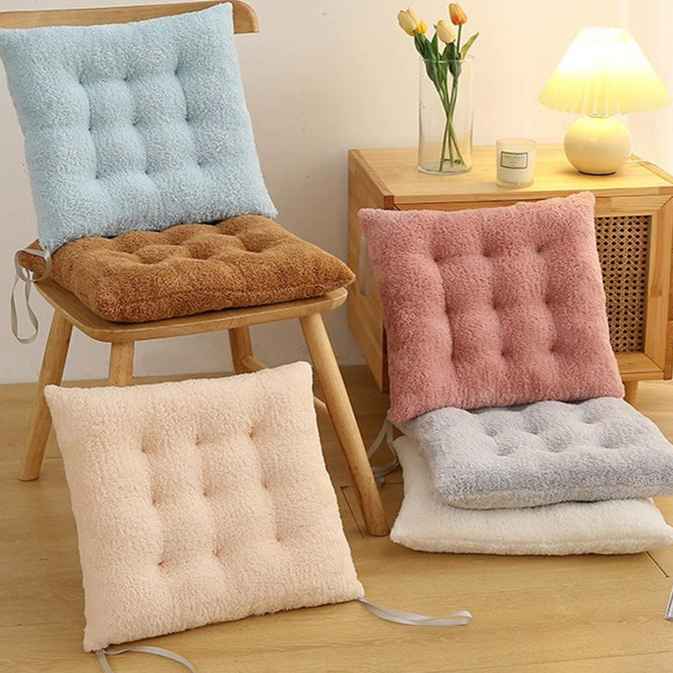 Autumn & Winter Plush Chair Cushion for Home & Office