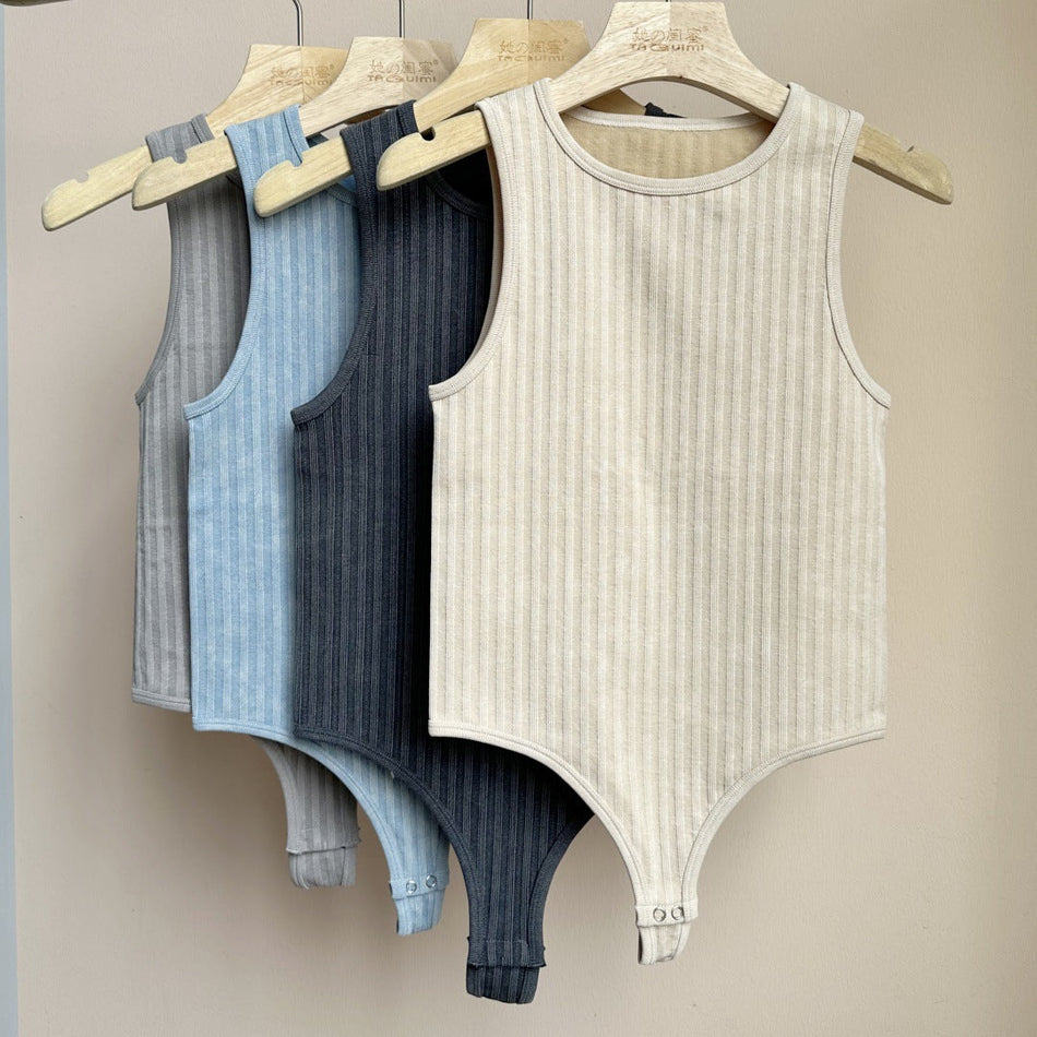 High Stretch Vest Thong Jumpsuit – Slimming Women’s Activewear