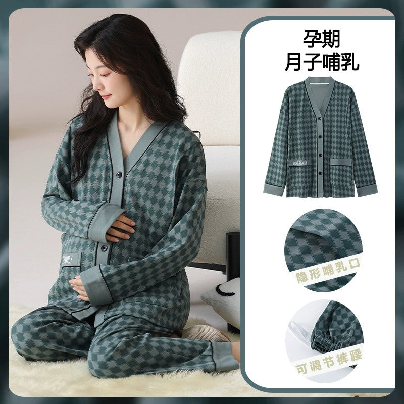 Cotton Nursing Pajamas