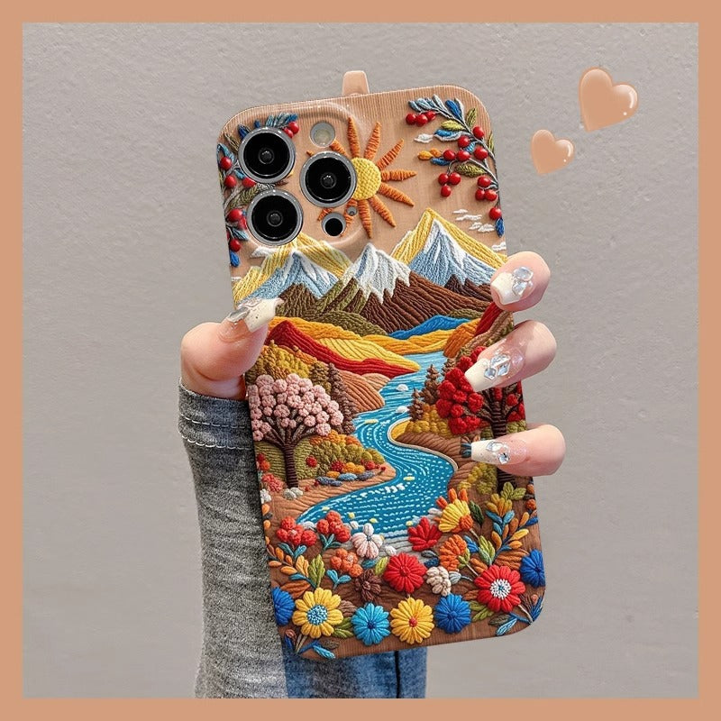 Orange Mountain Case – Scenic Design, Multi-Brand Fit