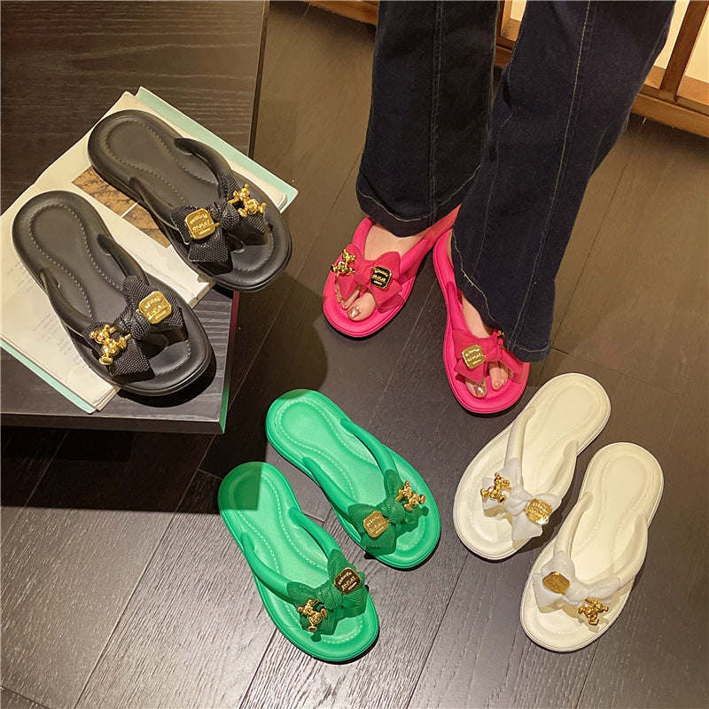 Women’s Flat Summer Slippers – Casual & Comfortable
