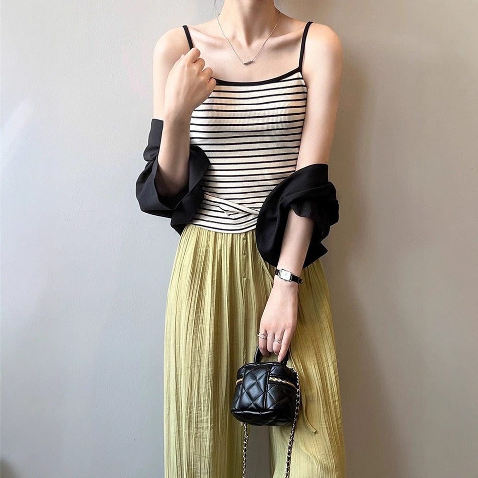 Korean Striped Camisole