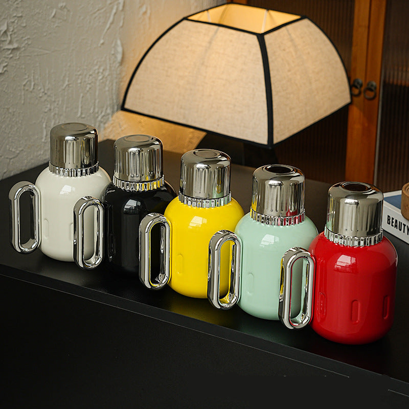 2025 Tea Brewing Pot with Mechanical Temperature Display