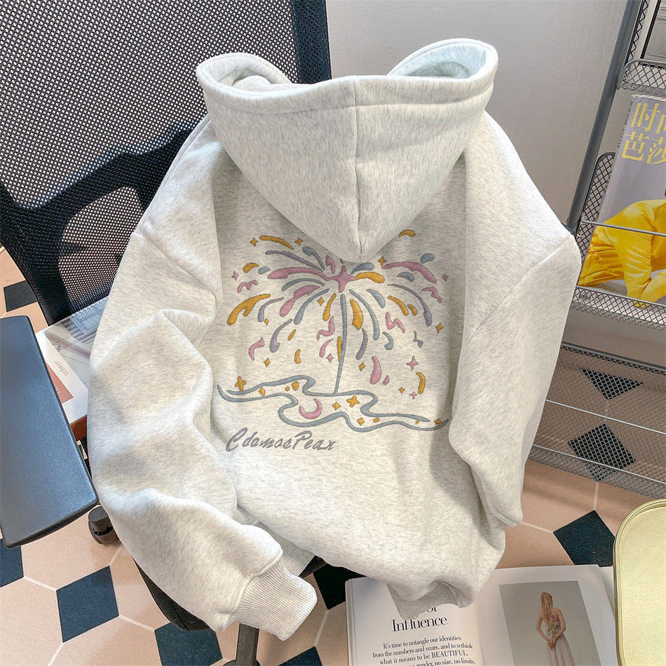 Women’s Oversize Fleece-Lined Hoodie – Winter 2026