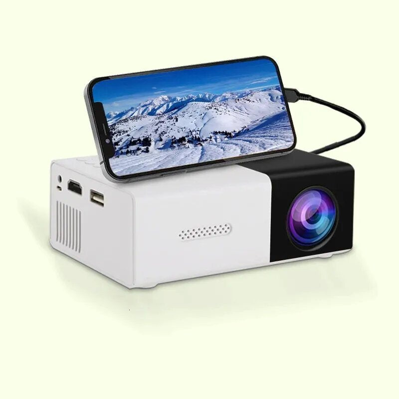 YG300 Mini 4K HD Projector | Portable Kids & Bedroom Theater