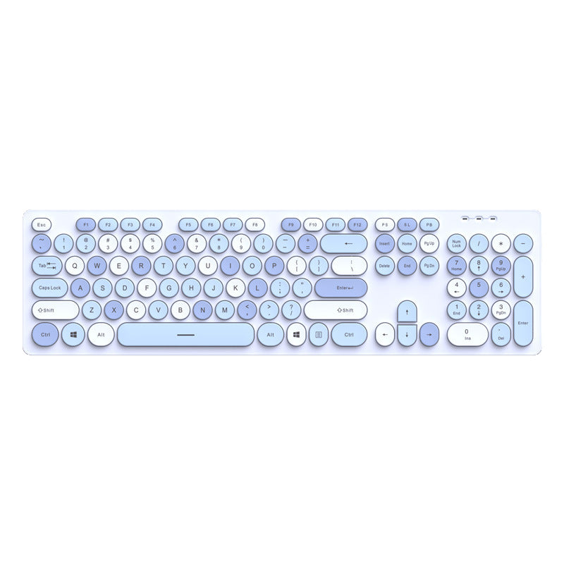 Wireless Silent Keyboard Mouse Set for Office