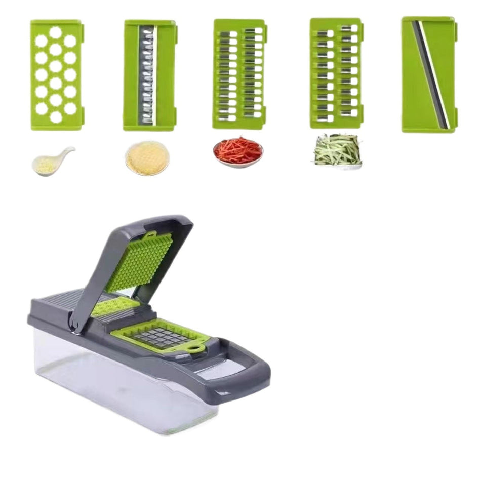 Multifunctional Vegetable Cutter Dicing Shredding Slicer