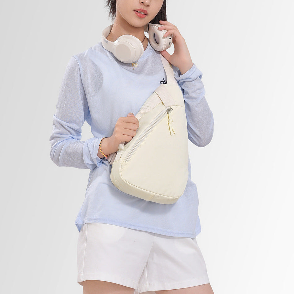Japanese Style Sports Chest Crossbody Phone Bag Casual Wear