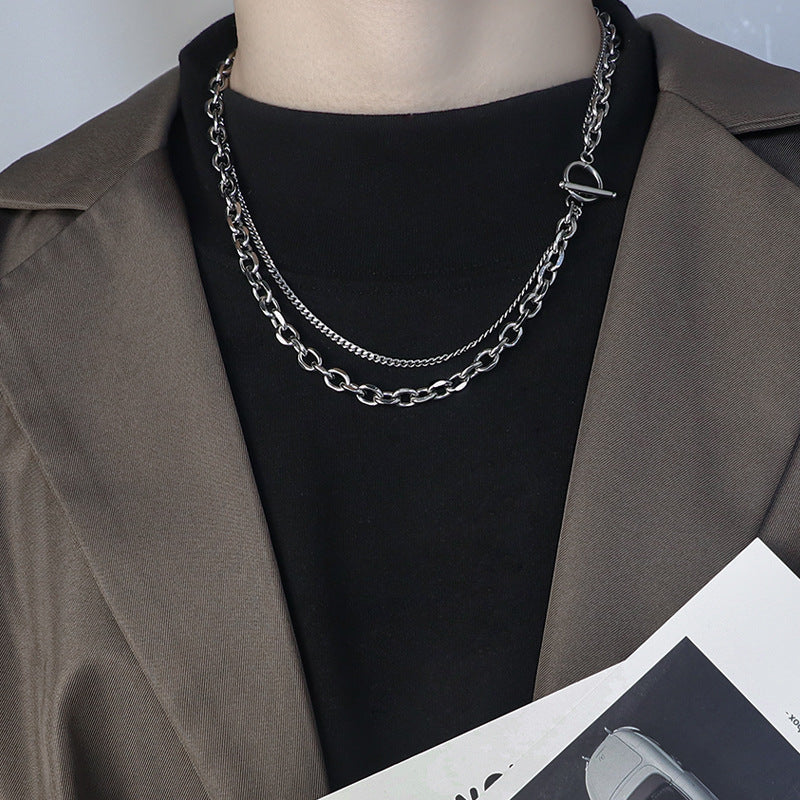 Men’s Clavicle Chain – Trendy Fashion Necklace 2025