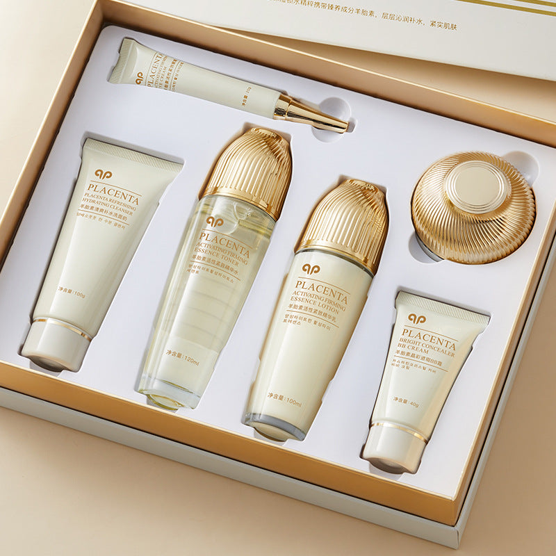 Korean Sheep Placenta 6-Piece Skin Care Set – Hydrating &