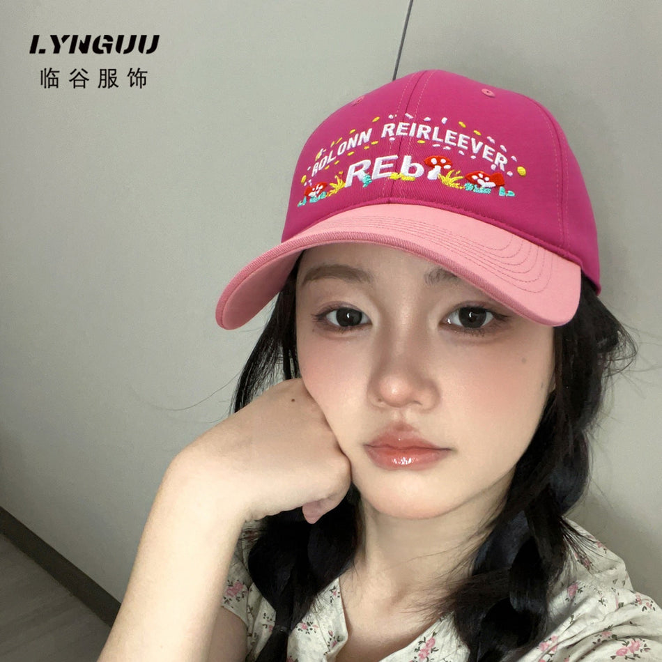 Mushroom Baseball Cap for Women