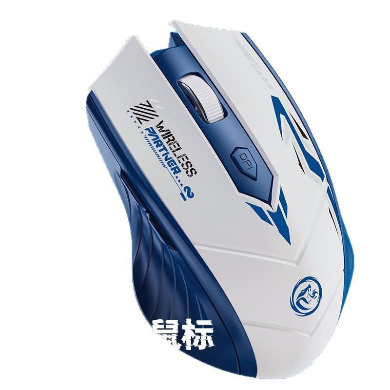 Dual Mode Bluetooth Mouse – Silent, Wireless & Rechargeable
