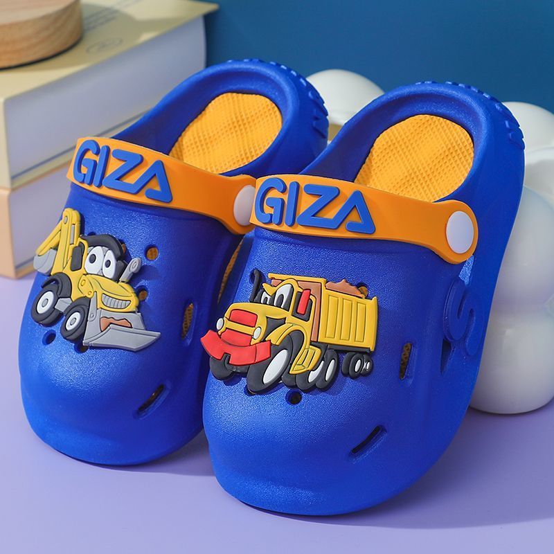 Kids Cartoon Toe Cave Shoes Non Slip Sandals Slippers