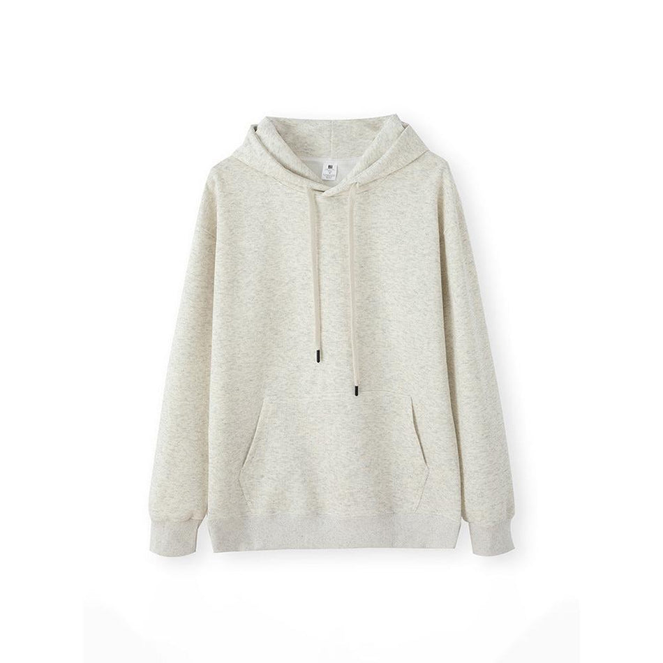 Unisex Solid Color Hooded Pullover Sweatshirt – 2026