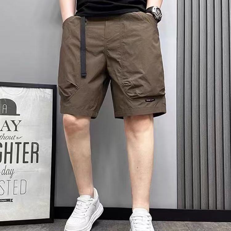 Men’s Summer Cargo Shorts Loose Quick-Dry Pants