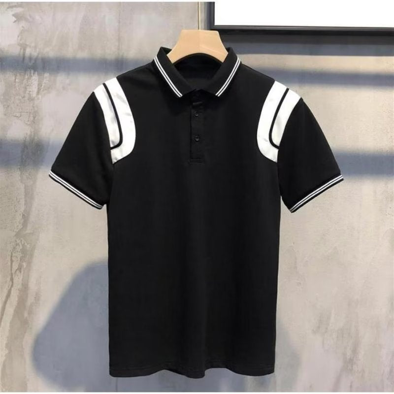 Japanese Harajuku Summer Polo T-Shirt– Trendy Cotton Short-Sleeve