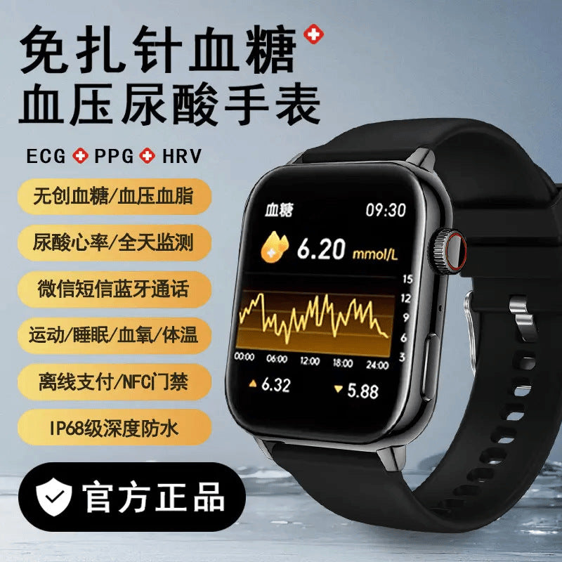 2025 ECG Smart Watch with Blood Oxygen & Health Monitor