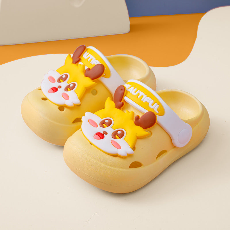 Kids' Cartoon Non-Slip Breathable Summer Clogs