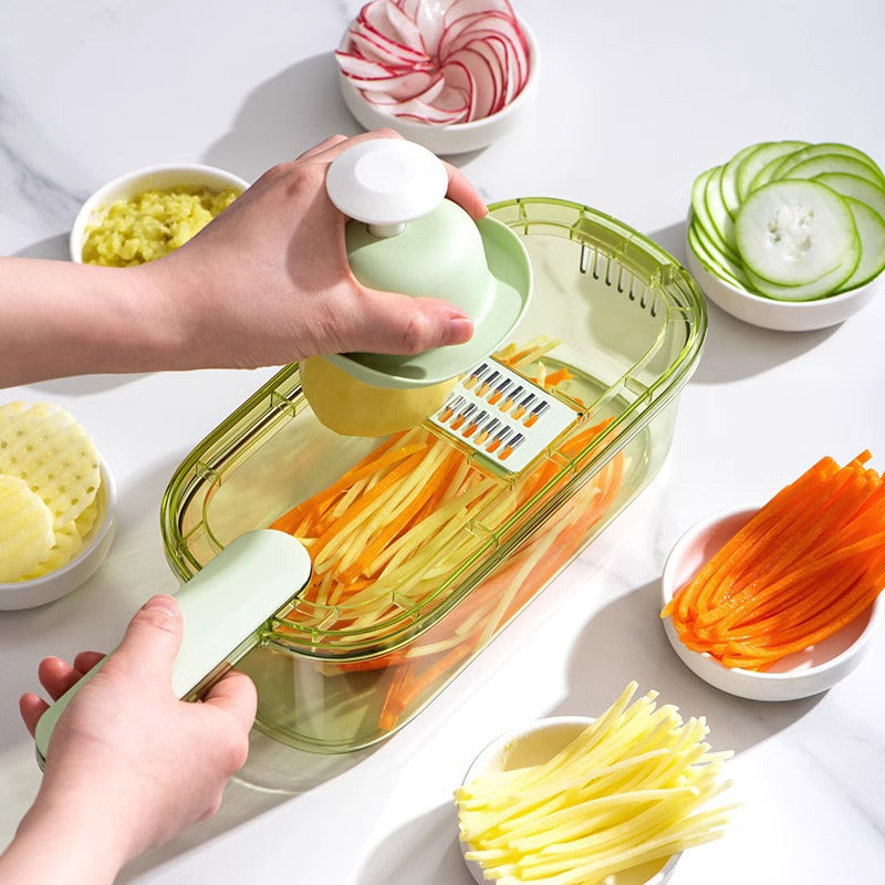 Multi-Function Vegetable Cutter & Grater for Kitchen