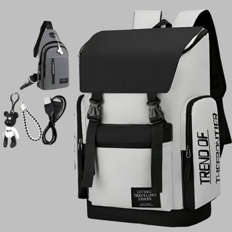 Unisex Large Laptop & Travel Backpack for Students