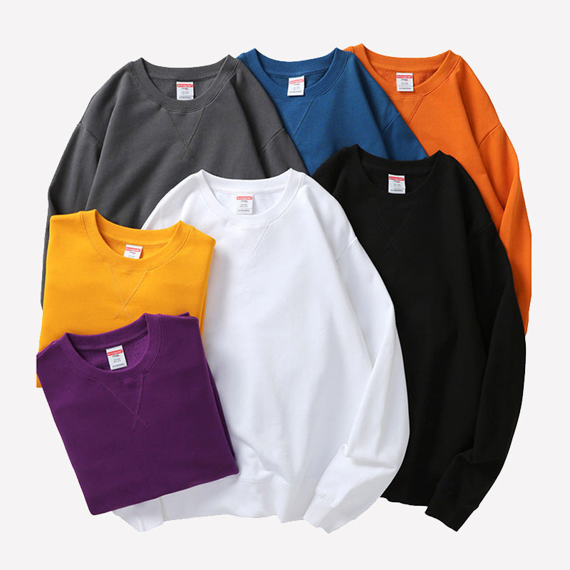 Oversize Heavyweight Crewneck Sweater Unisex Autumn Winter