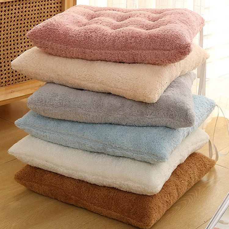 Autumn & Winter Plush Chair Cushion for Home & Office