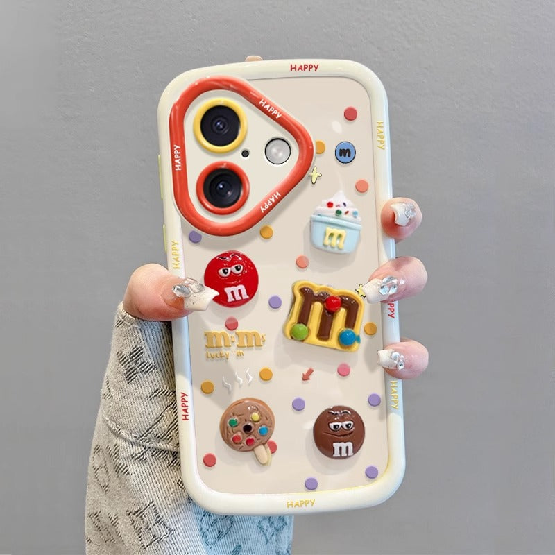 INSTOCK-Puff iPhone Case for Apple 16 Pro Max / 15 Pro / 14 Pro /