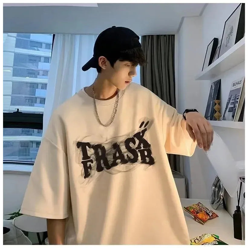 Trendy Loose T-Shirt for Men – Euro-American Design