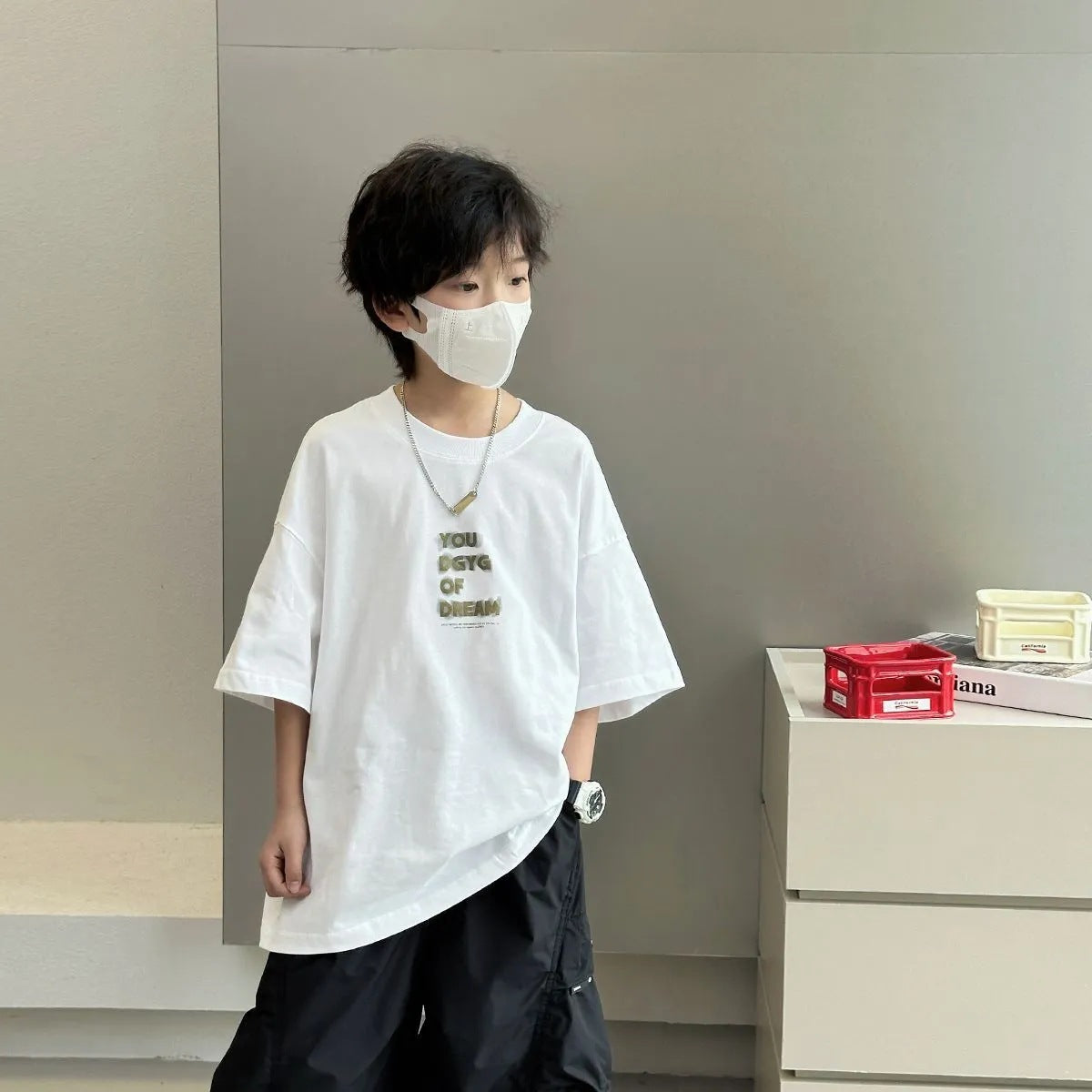 Kids’ Summer Cotton T-Shirt 2025 – Trendy Versatile Top – Summer Kids Fashion Nepal | Tudoholic