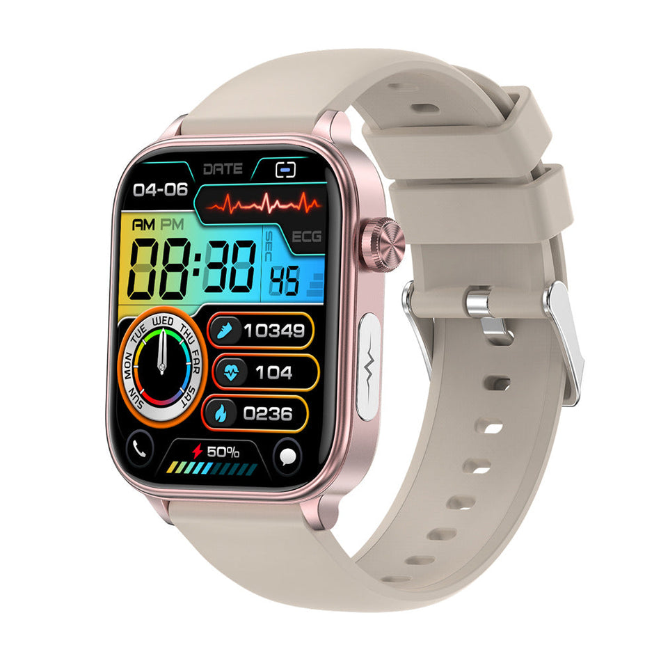 ET570 Smartwatch – Glucose, ECG & Fitness Monitor