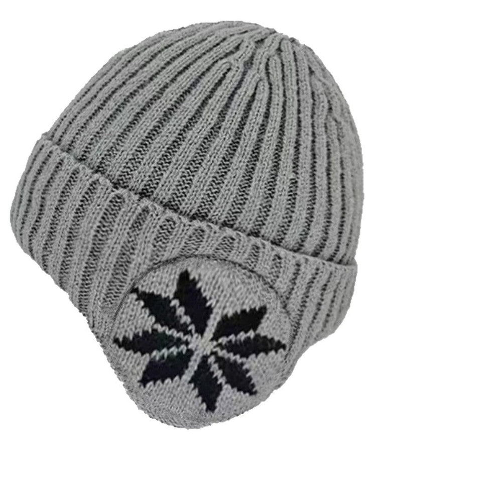 Men's Winter Outdoor Wool Hat with Ear Flaps
