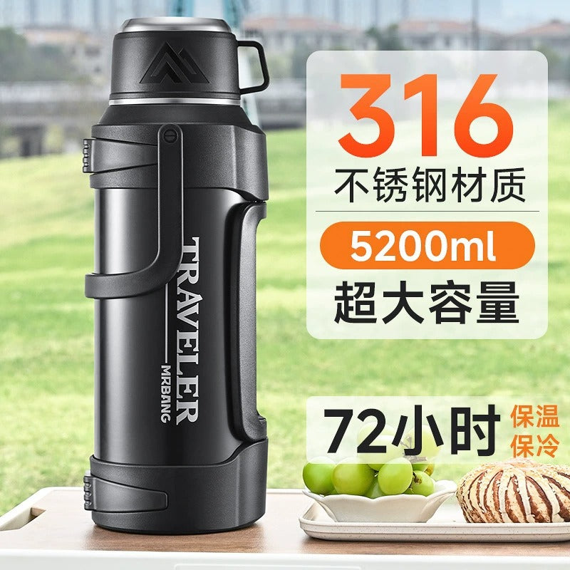 Extra Large Capacity Stainless Steel Thermos Water Kettle