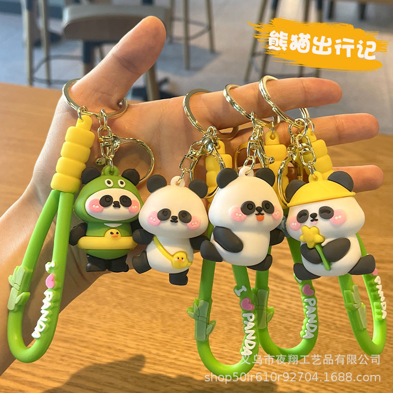 Kung Fu Panda Keychain – Cool Travel Bag Charm
