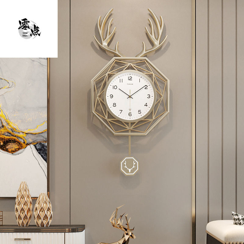 Creative Fashion Simple Quartz Living Room Wall Clock