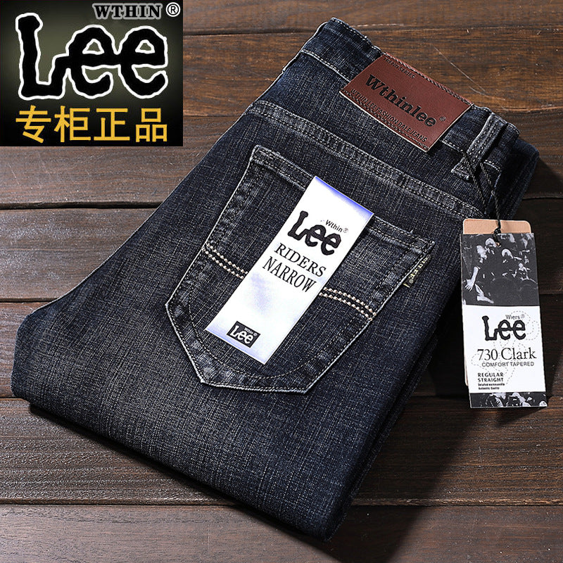 INSTOCK-Genuine Thin Lee Jeans üëñ Men's Loose Slim Casual Pants