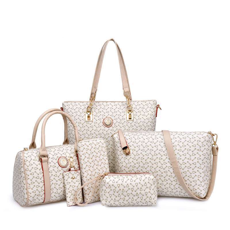 European Style Mother-in-Law Bag 6-Piece Handbag Set