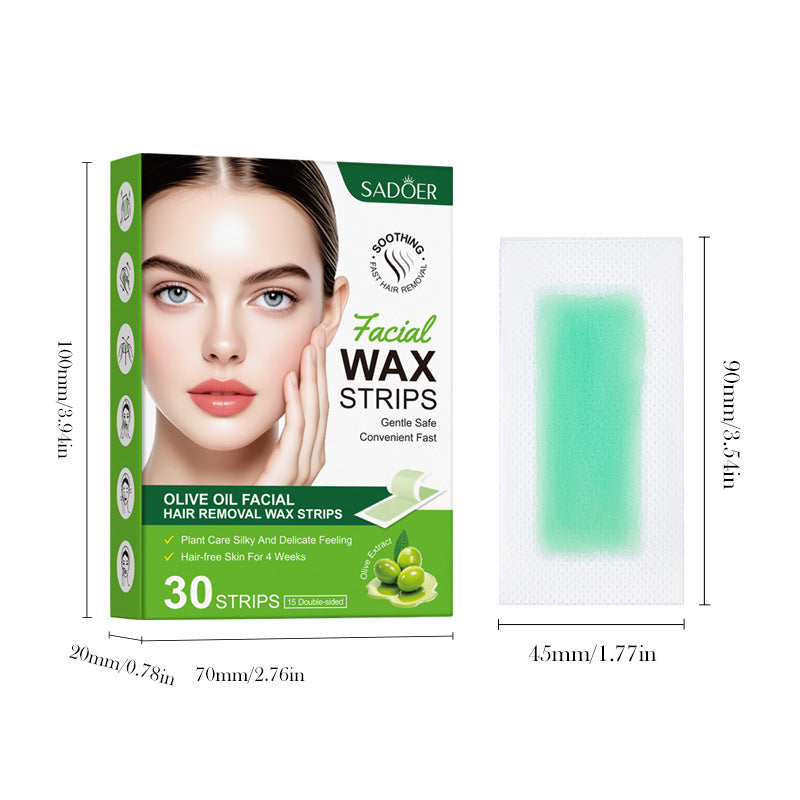 Olive Oil Facial Hair Removal Wax