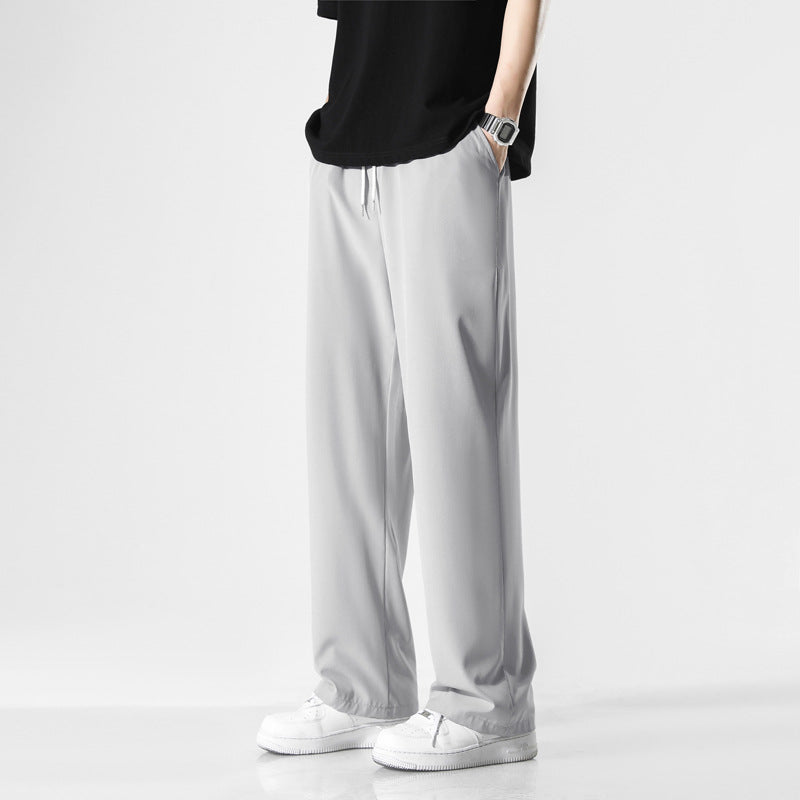 Summer Activewear Ice Silk Men’s Quick-Dry Pants