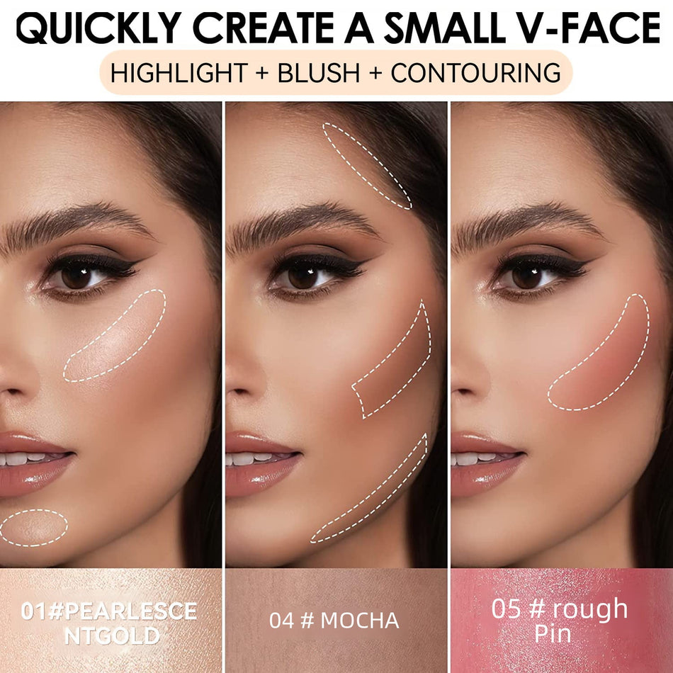 Contour Highlight Stick – 3D Glow Makeup Wand
