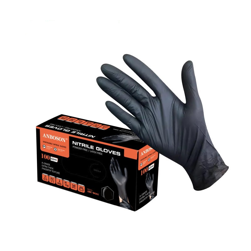 Disposable Pure Nitrile Gloves – Oil & Chemical Resistant