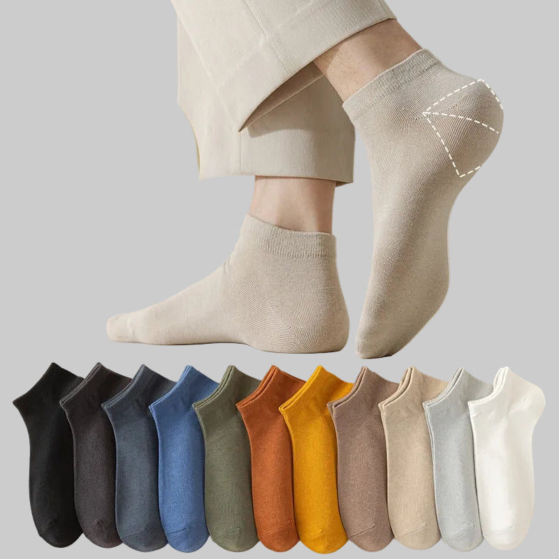 Men’s Summer Cotton Sports Boat Socks 2025- PACK 0F 6