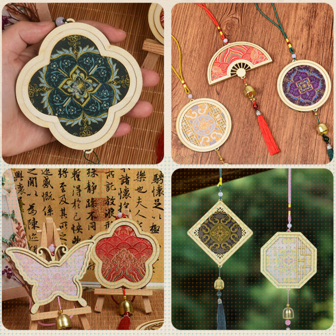 Songjin Pearl Wind Chime Pendant for Team Building