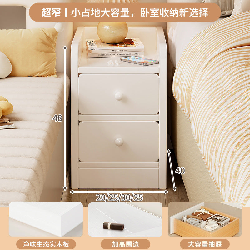 Ultra Narrow Modern Bedside Storage Gap Cabinet