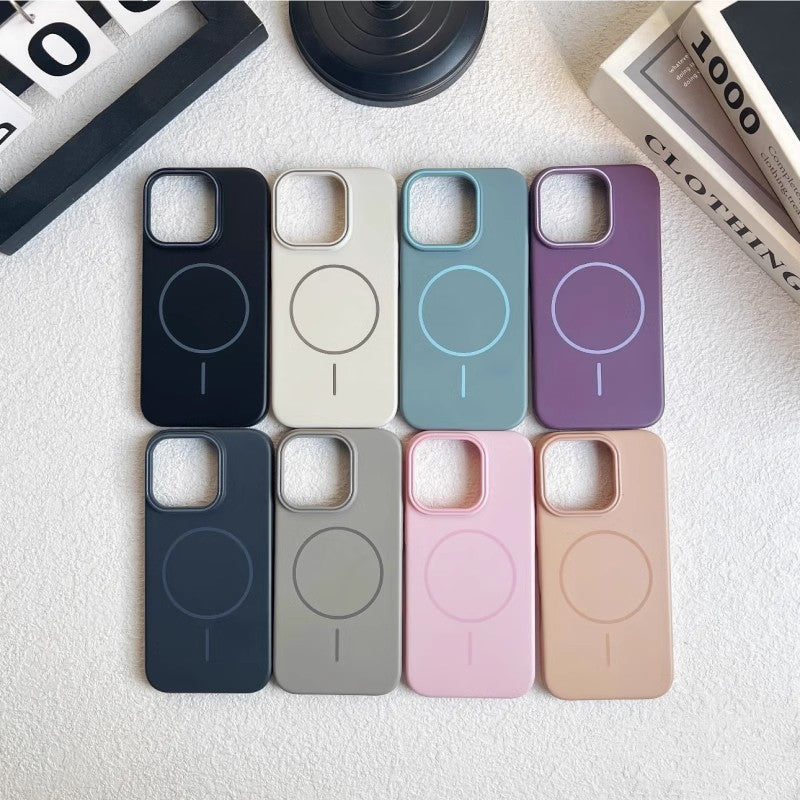 INSTOCK-iPhone 16/15 Pro Matte Magnetic Ultra-Thin Case